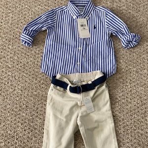 Ralph Lauren Baby Boy Outfit Size 12 months